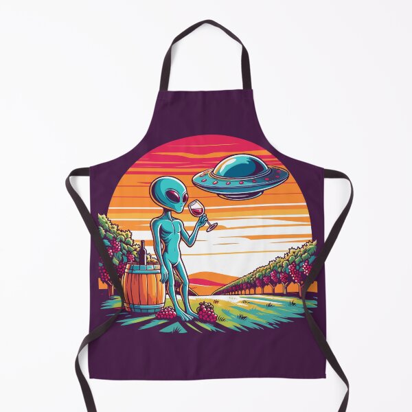Item preview, Extraterrestrial wine tasting: Palatinate wine Alien designed and sold by MezkalArts.