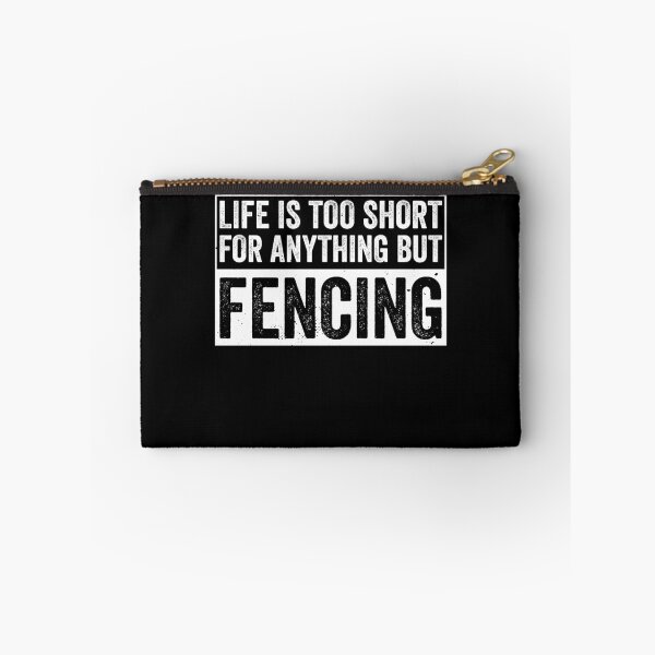 Item preview, Fencing Life is Too Short Funny Fencer designed and sold by BlueBerry-Pengu.
