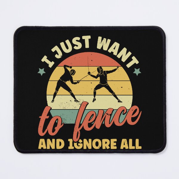 Item preview, I Want to Fence and Ignore My Problems Funny Fencer Men designed and sold by BlueBerry-Pengu.