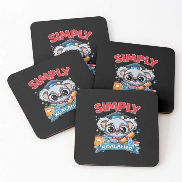 Item preview, Simply KOALAfied, Qualified, KOALA-fied, koala pun, KOALA designed and sold by antcpjr682.