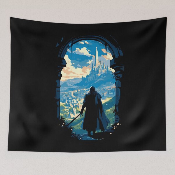 Item preview, A Lone Ranger Arrives at the White City - Fantasy designed and sold by Fenay Designs.