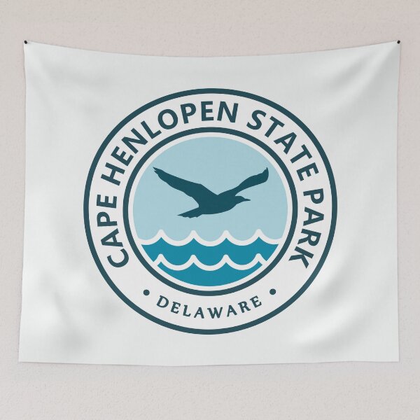 Item preview, Cape Henlopen State Park Delaware Waves And Seagull designed and sold by bivenart.