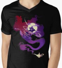Arabische Nacht T-Shirt mit V-Ausschnitt für Männer