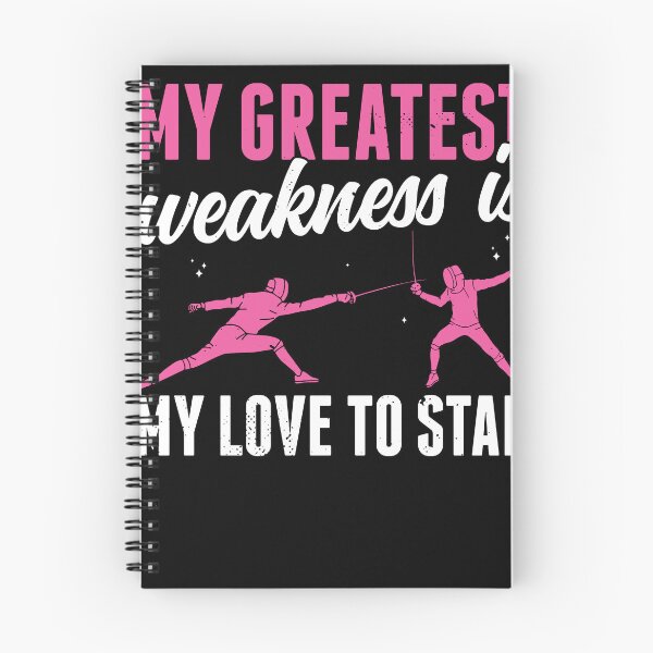 Item preview, Women's My Love for Fencing Funny Fencer designed and sold by BlueBerry-Pengu.