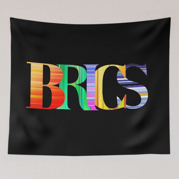 Item preview, The colorful BRICS word. Countries of the new global economy designed and sold by studio468.