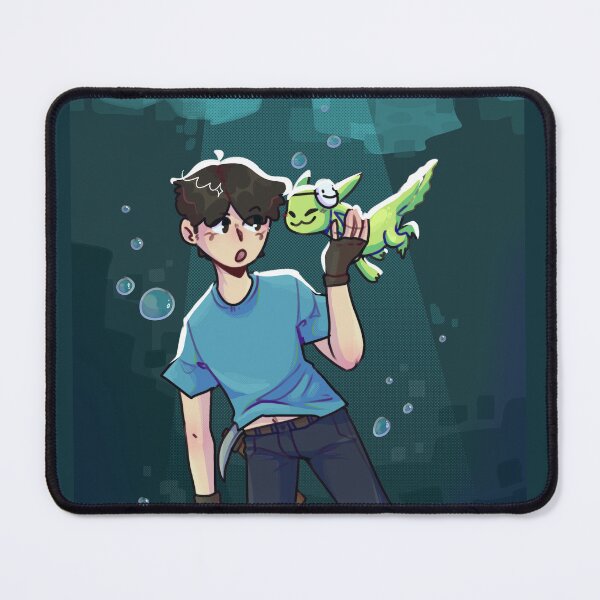 Item preview, Minecraft but my friend is an Axolotyl designed and sold by Moku-Tenshi.