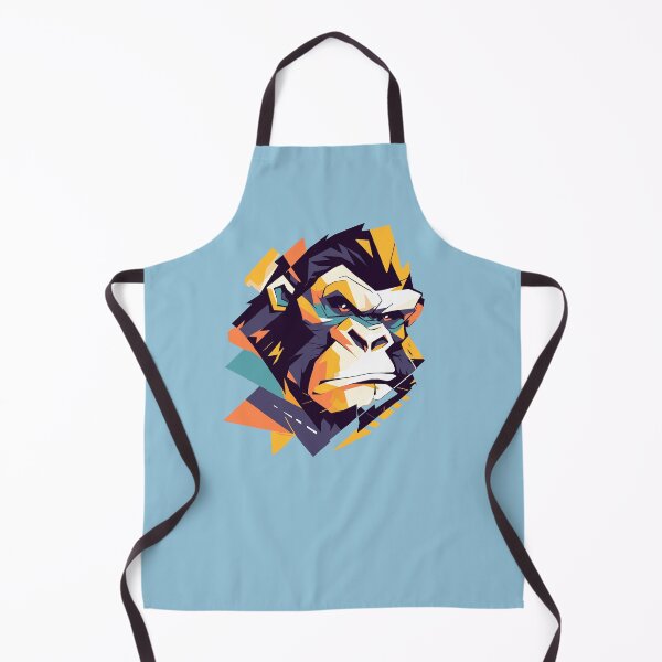 Item preview, Gorilla Geometric African Animal designed and sold by NosandEdgy.