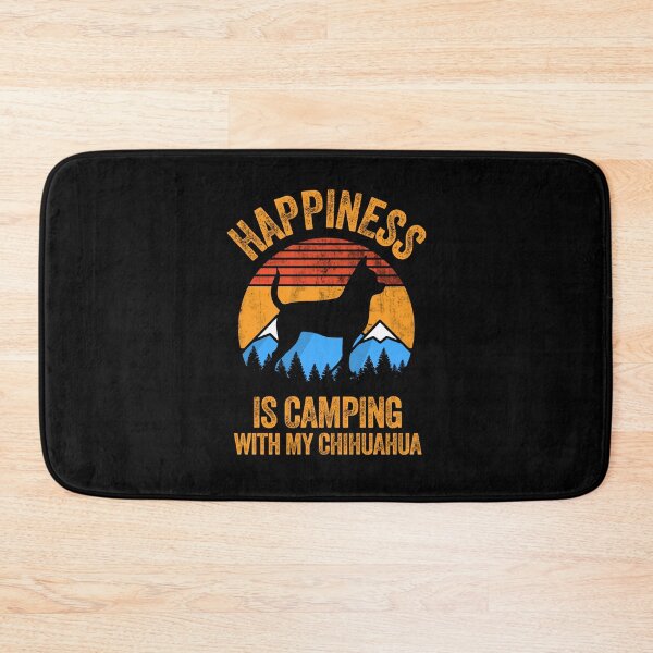 Item preview, Happiness Is Camping With My Chihuahua designed and sold by Guarddogdrive.