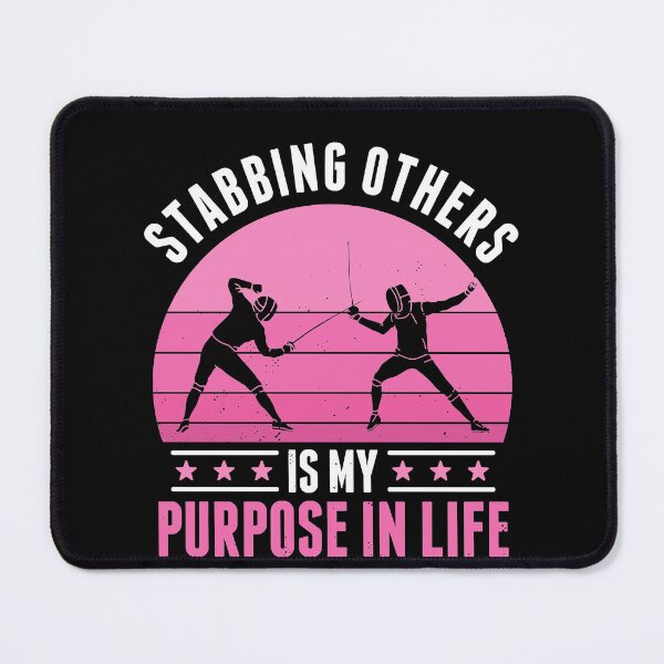 Item preview, Women Fencing is my Purpose in Life Fencer Funny designed and sold by BlueBerry-Pengu.