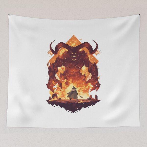 Item preview, Confronting the Abyss - Fantasy designed and sold by Fenay Designs.