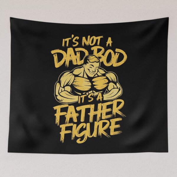 Item preview, Father's Day Its Not A Dad Bod Its A Father Figure Gift For Dad designed and sold by Quirky Shirts.