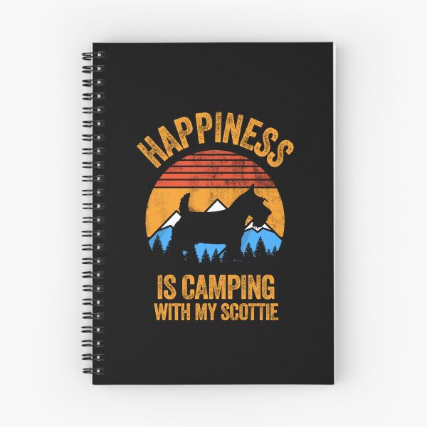 Item preview, Happiness Is Camping With My Scottie Scottish Terrier designed and sold by Guarddogdrive.