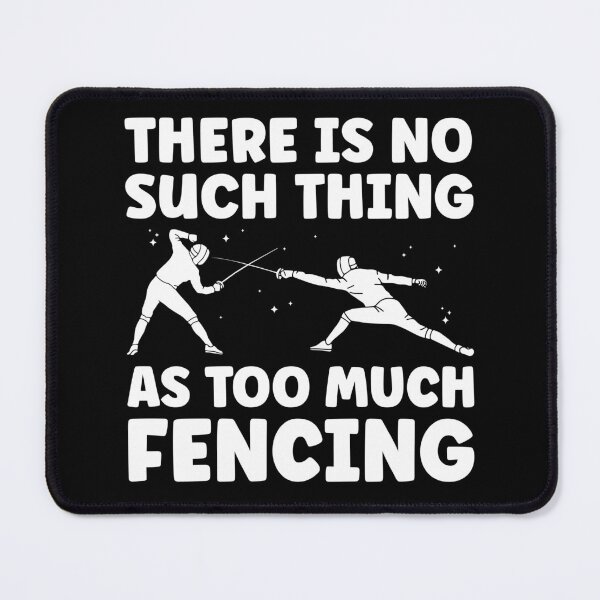 Item preview, Too Much Fencing Funny Fencer Men designed and sold by BlueBerry-Pengu.