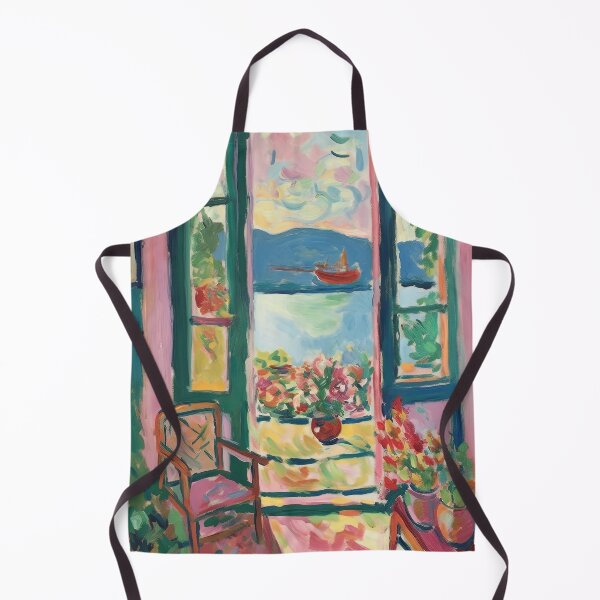 Artikelvorschau, Matisse Style, Mediterran, Open Window, Pastel entworfen und verkauft von ArtHouseNiklas.