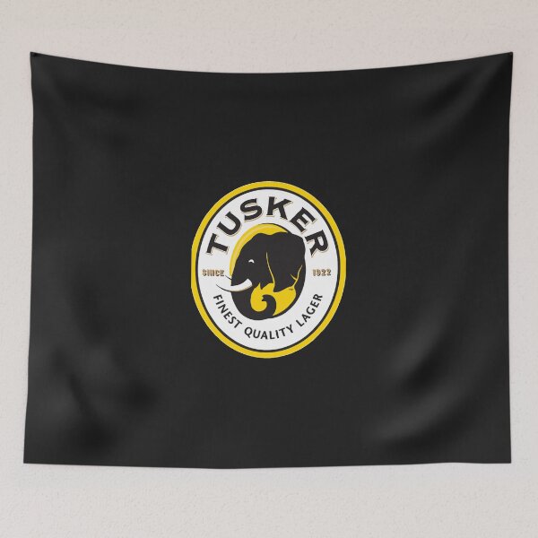 Item preview, BEST SELLER Tusker Lager Logo   designed and sold by EnzoPinto.