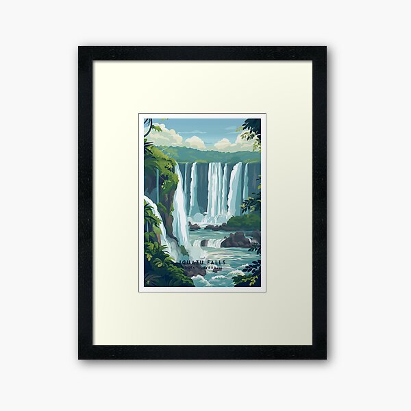 Item preview, Iguazu Falls: Nature's Majestic Wonder designed and sold by NeuralVibe.