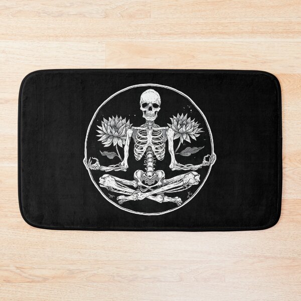 Item preview, Skeleton Meditation Lotus designed and sold by AngelinaBezm.