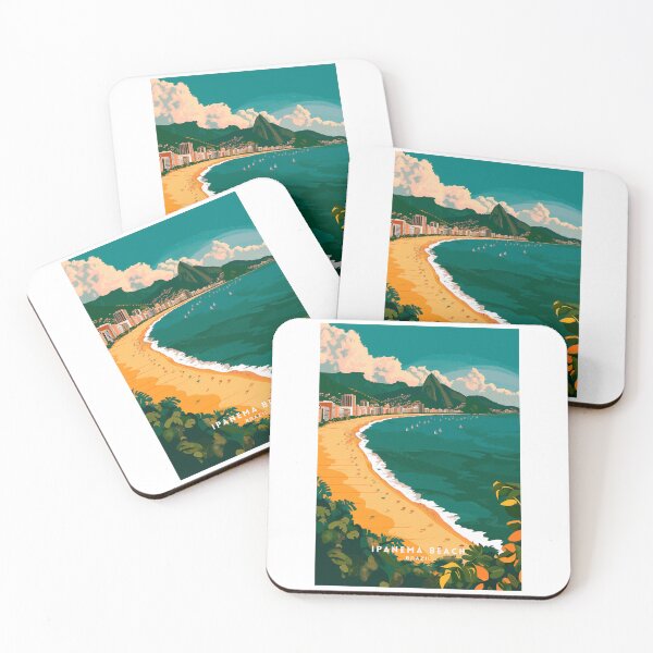 Artikelvorschau, Ipanema Beach: Rio de Janeiro's Iconic Shoreline entworfen und verkauft von NeuralVibe.