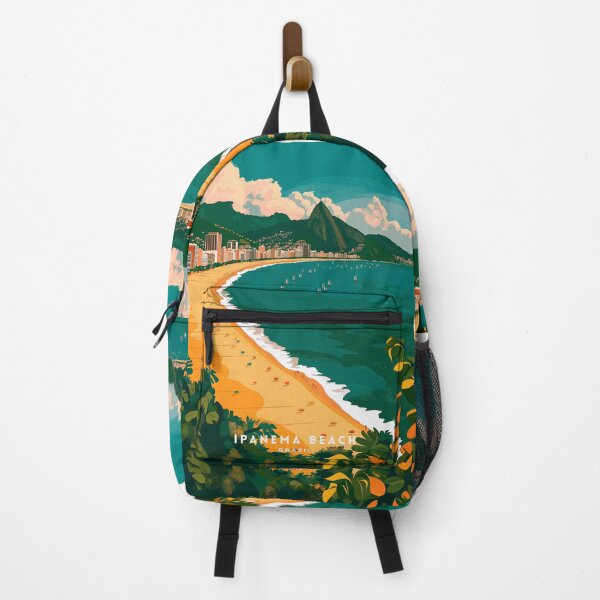 Item preview, Ipanema Beach: Rio de Janeiro's Iconic Shoreline designed and sold by NeuralVibe.