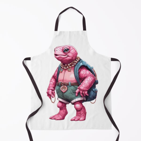 Item preview, Pink turtle wears casual, brightly colored clothes designed and sold by gao7650.