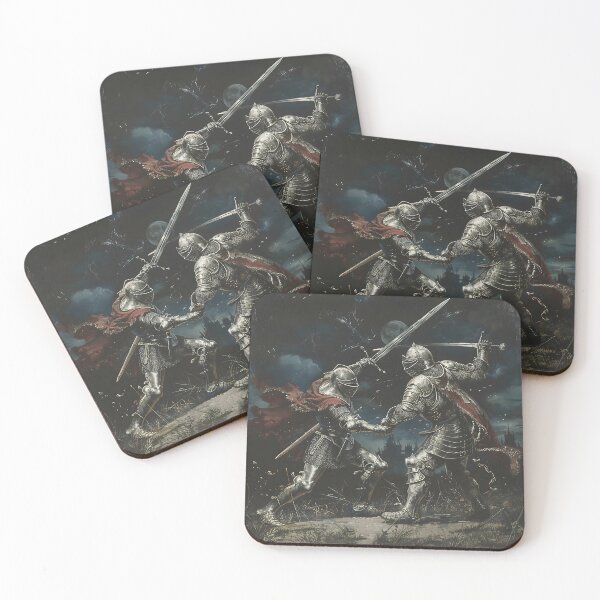 Item preview, Sword Battle Between Two Knights designed and sold by dcrc.