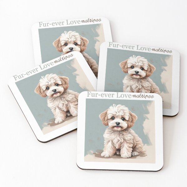 Item preview, Love Maltipoo mom dogs mommy lover vintage designed and sold by SoulfulT.