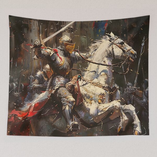 Item preview, Knight in Armor on a Horse designed and sold by dcrc.