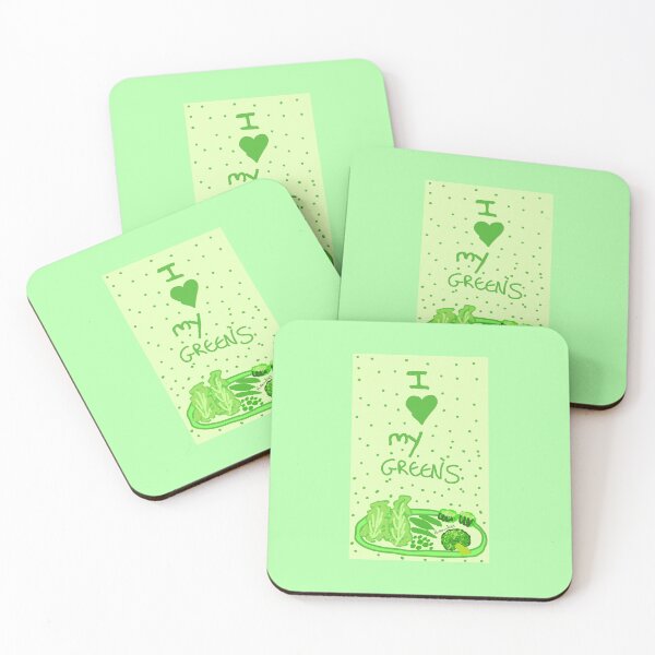 Item preview, I Love My Greens designed and sold by ArtistRebeccaLS.