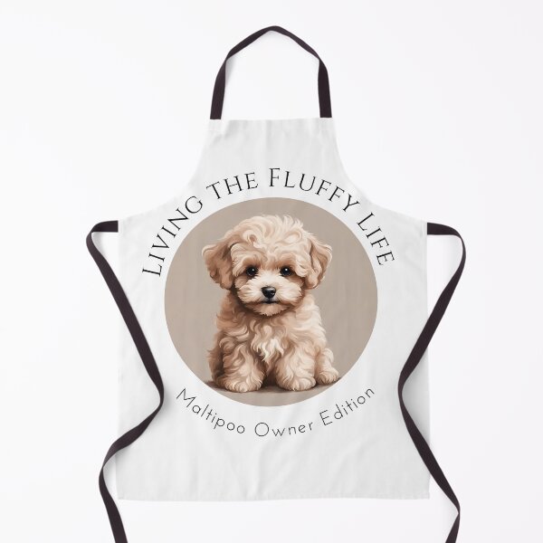 Item preview, Fluffy life of Maltipoo mom dogs mommy lover vintage designed and sold by SoulfulT.
