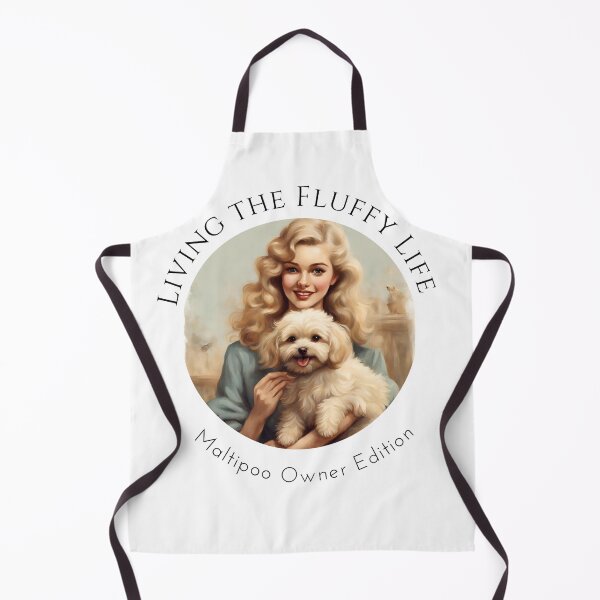 Item preview, Fluffy life of Maltipoo owner mom dog mommy lover vintage designed and sold by SoulfulT.