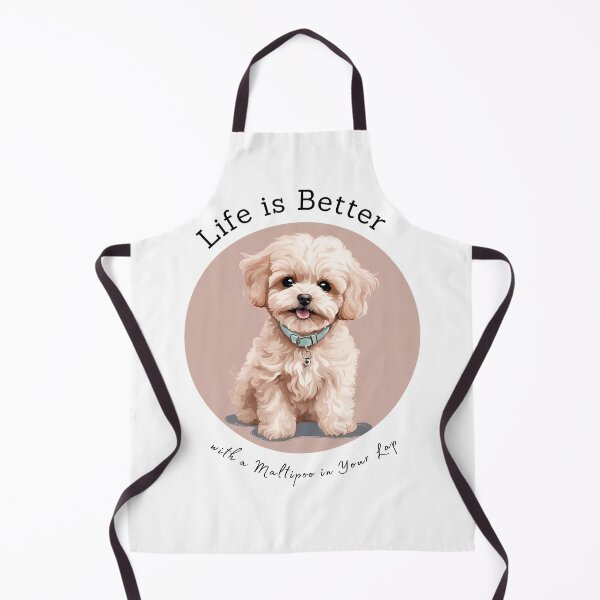 Item preview, Life is better with Maltipoo owner fur mom dog dad lover vintage designed and sold by SoulfulT.