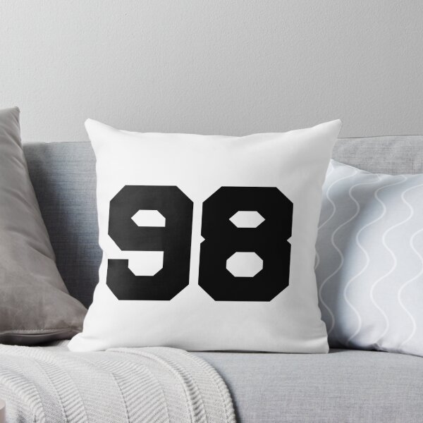 Item preview, 98, ninety-eight, black, University designed and sold by Numbers-Art.