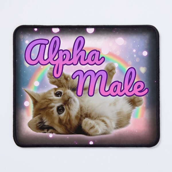 Item preview, Alpha Male Cat Meme designed and sold by LottaKukkonen.