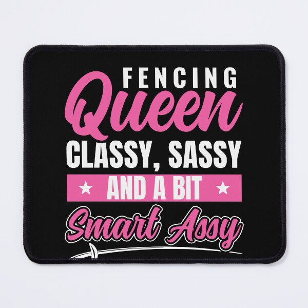 Item preview, Women's Fencing Queen Fencer Funny designed and sold by BlueBerry-Pengu.