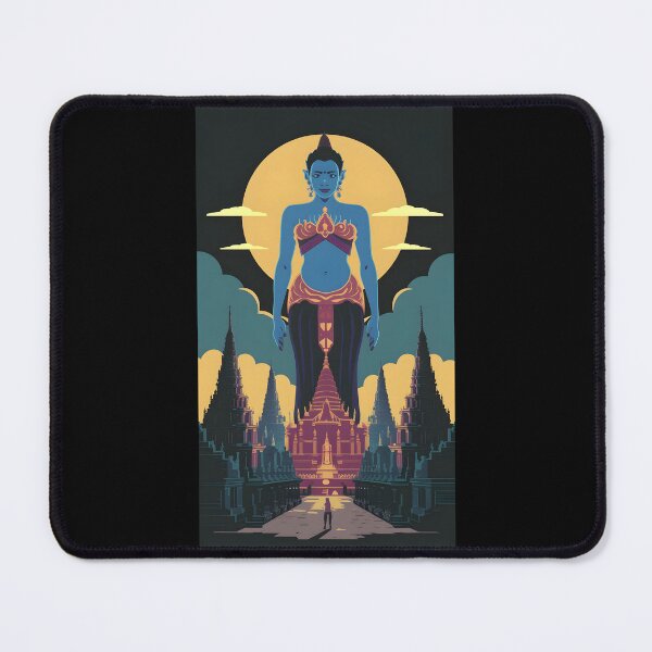 Item preview, Goddess Looking Down on Angkor Wat designed and sold by Idea-Artwork.