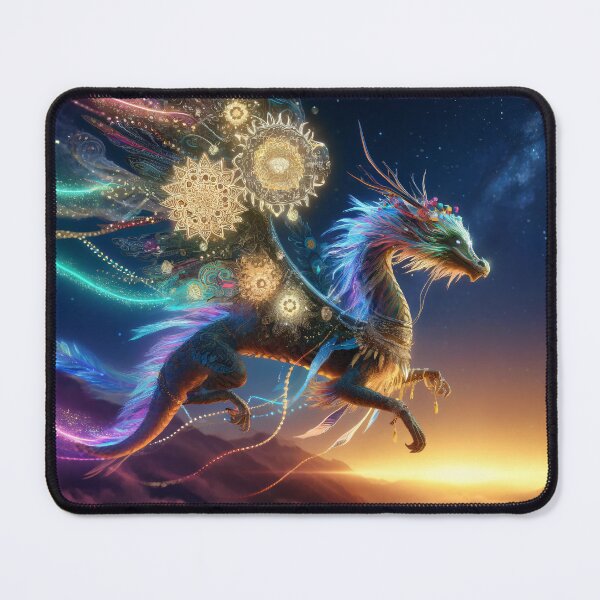 Item preview, Twilight Serenade of the Cosmic Bohemian Dragon designed and sold by leyfinder.