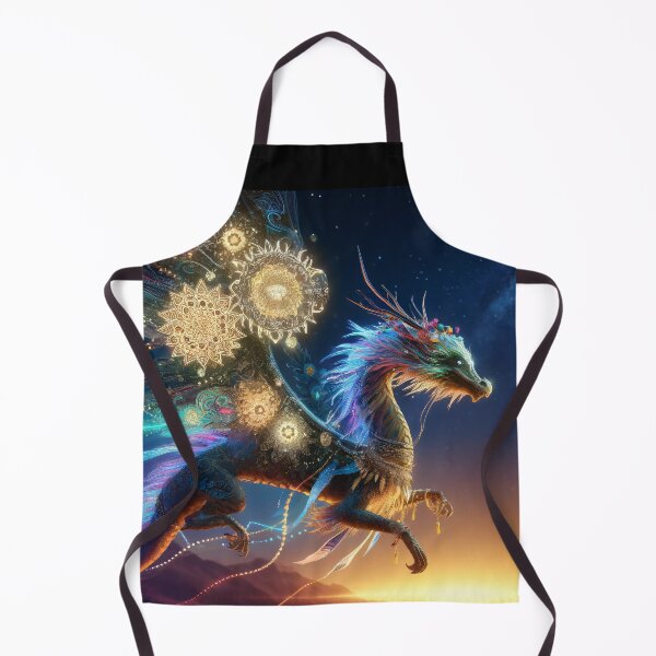 Aperçu de l'œuvre Sérénade crépusculaire du dragon cosmique de Bohême créée et vendue par leyfinder.
