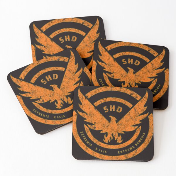 Item preview, The Division SHD Logo Distressed Orange  designed and sold by SamantOrozco.