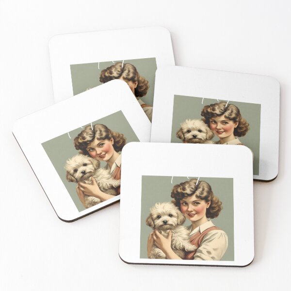 Item preview, Maltipoo mama breeder fur mom dog dad lover vintage designed and sold by SoulfulT.
