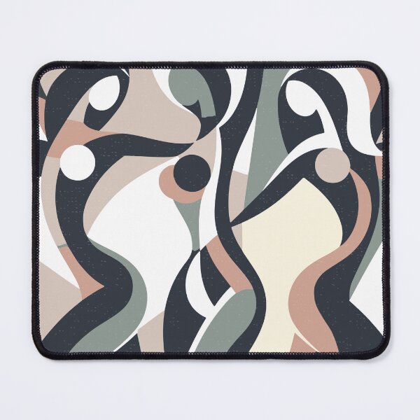Item preview, Abstract Trio Free Spirit Woman Silhouette, Curvy forms and waves, People Art, Modern Minimalist Print, Eclectic designed and sold by Radiant-R-art.