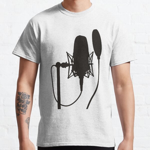 Microphone TShirts Redbubble