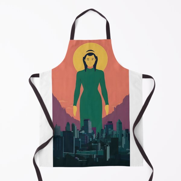 Item preview, Vietnamese Woman Overlooking the City designed and sold by Idea-Artwork.