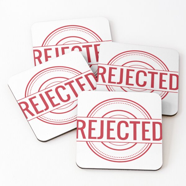 Item preview, Rejected Text Logo designed and sold by RannettaBlevi4.
