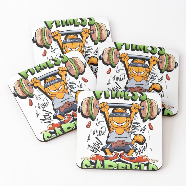 Item preview, Garfield Fitness Vintage Cartoons designed and sold by RannettaBlevi4.