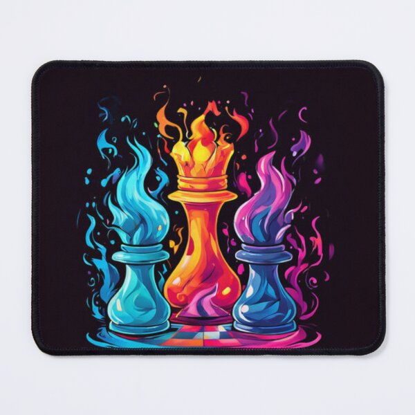 Item preview, Colorful Fire Chess designed and sold by Planetporridge.