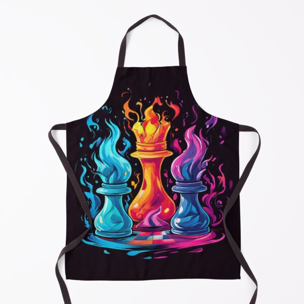 Item preview, Colorful Fire Chess designed and sold by Planetporridge.
