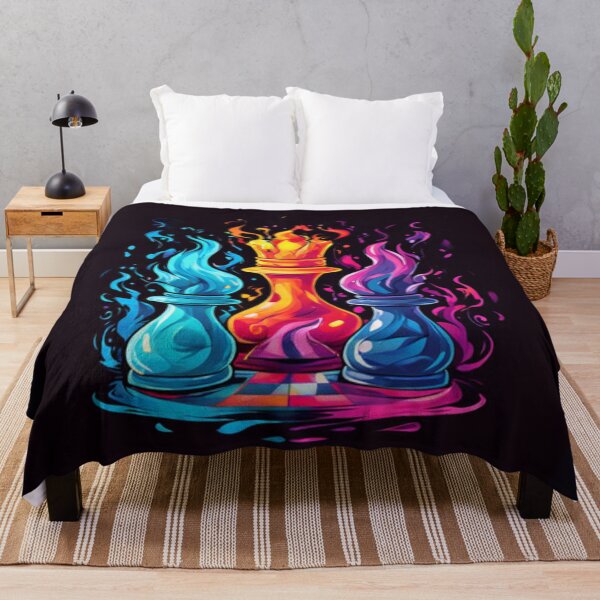 Item preview, Colorful Fire Chess designed and sold by Planetporridge.