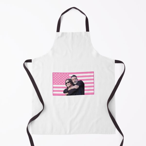 Item preview, Norman reedus and Jeffery dean Morgan the walking dead USA flag tapestry  designed and sold by Hunee-Bee.