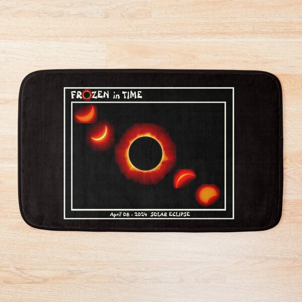 Item preview, Solar Eclipse : Frozen in time 5 stages April 08 - 2024 Print designed and sold by posterbobs.