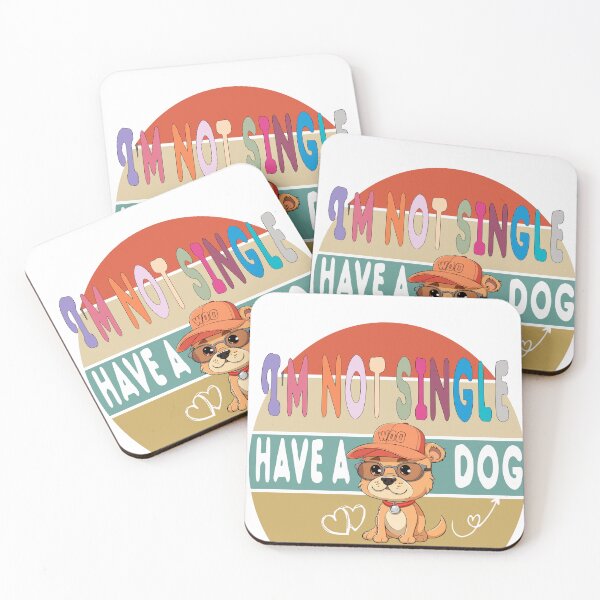 Item preview, I NOT SINGLE HAVE A DOG For everyone who adores dogs, “Joyful Journeys”: Every walk or adventure shared with a dog turns into a joyful journey full of discovery. designed and sold by Rbl20.